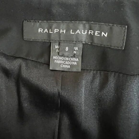 Ralph Lauren Black Label Women’s Full Zip Sweater size 8 - Picture 6 of 7